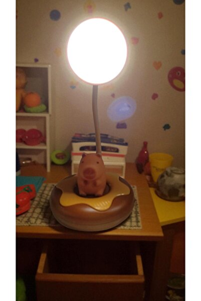 FAMEMUS ACCESSORY Capybara Masa Üzeri Gece Lambası Boyut 25cm