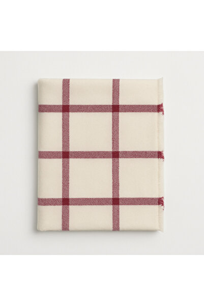 Mihos Eșarfă groasă de iarnă cu model în carouri pentru femei