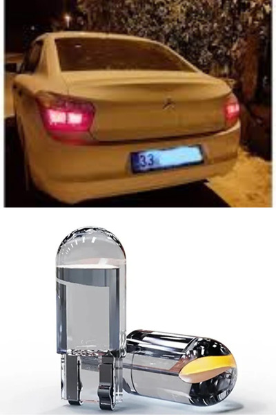 TVS Citroen C-elysee Plaka Aydınlatma Seti Beyaz Özel COB LED