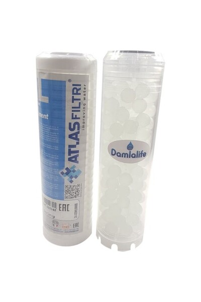 SULOOK Damlalife Atlas 10'' Kuyu Suyu Filtre ve Yumuşatma Kireç Önleyici Silifoz