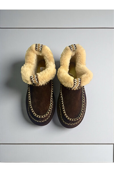 BİENKA Classic Ultra Mini Alpine Kadın Deri Bot kahverengi