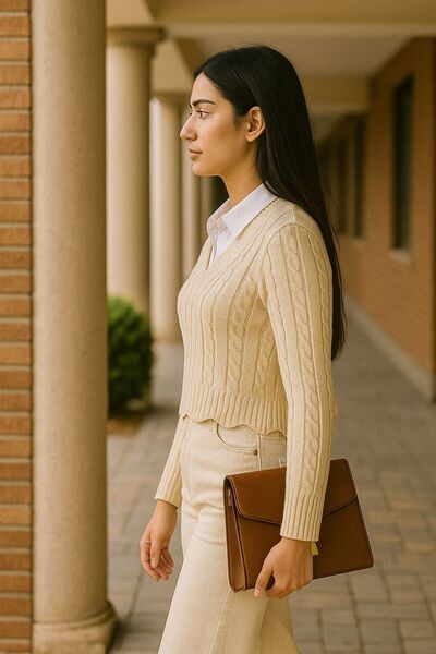 DAMGA Collection Shirt Sweater Double Combination