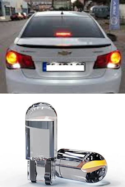 TVS Chevrolet Cruze Plaka Aydınlatma Seti Beyaz Özel COB LED