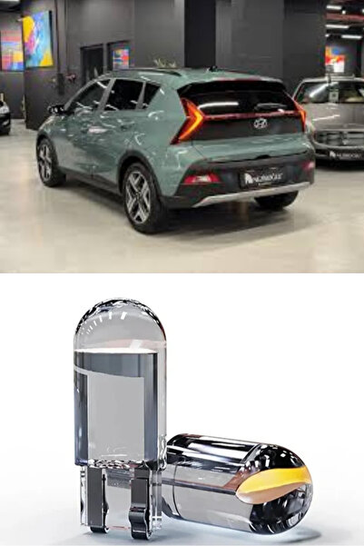 TVS Hyundai Bayon Plaka Aydınlatma Seti Beyaz Özel COB LED