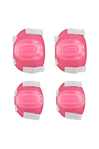 OEM Set Echipament de Protectie cu Genunchiere & Cotiere Fucsia - 4 piese