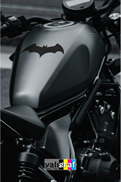 Yalıgraf Reklam Tabela Batman Motor,Araba,Kask,Laptop,Oto Sticker 15x6 cm