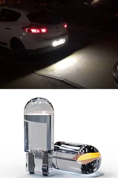 TVS Renault Megane 3 Plaka Aydınlatma Seti Beyaz Özel COB LED