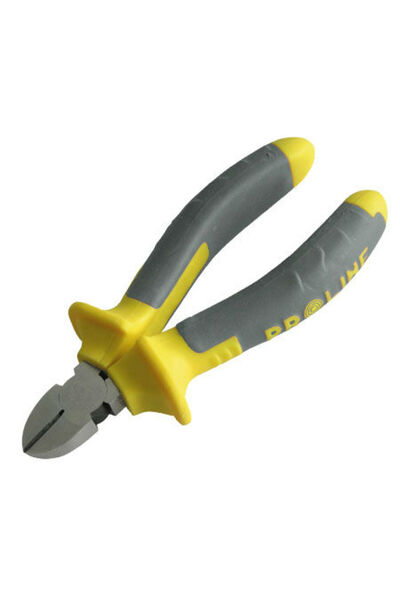 Proline Clește de tăiat sârmă din oțel Crom-Vanadiu cu mâner ergonomic din ca...