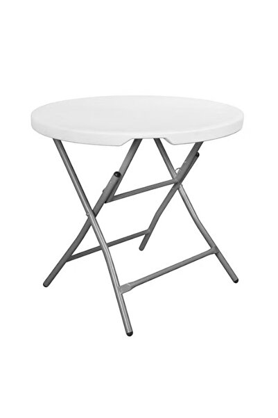 ABAREEK Round plastic folding table 74 x 61 cm