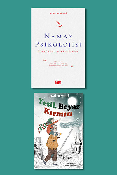 hayykitap Senai Demirci 2 Li Set / NAMAZ PSİKOLOJİSİ - YEŞİL BEYAZ KIRMIZI