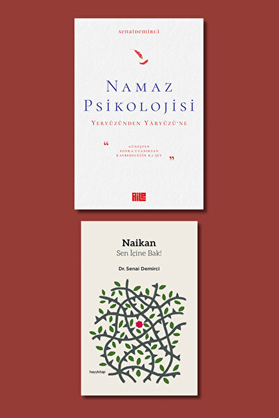 hayykitap Senai Demirci 2 Li Set / NAMAZ PSİKOLOJİSİ - NAİKAN