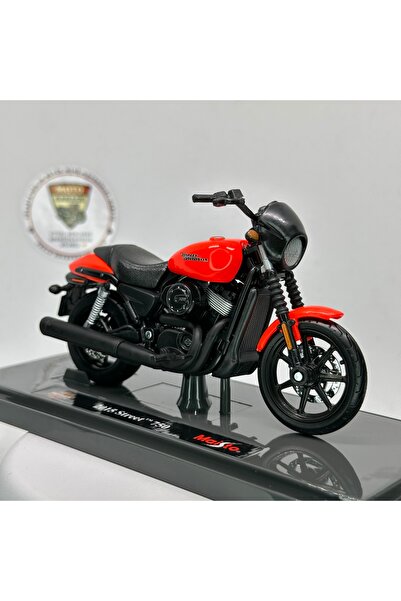Maisto Diecast نموذج دراجة هارلي ديفيدسون ستريت 750 بمقياس 1:18 - نموذج معدني
