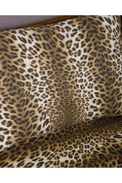 Sares Home Leopard Love Single Elastic Sheet Set