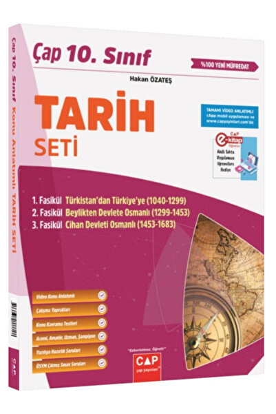 Çap Yayınları ÇAP YAYINLARI 10. SINIF TARİH FASİKÜL SET