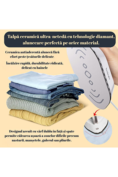 PRODYS Ultra Portable Iron, Newbealer Model, Perfect for Travel/Vacation