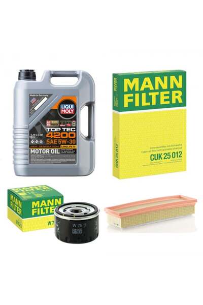 Liqui Moly Pachet Revizie Ulei Liqui Moly TopTec 4200 5W30 4 litri + Filtre p...
