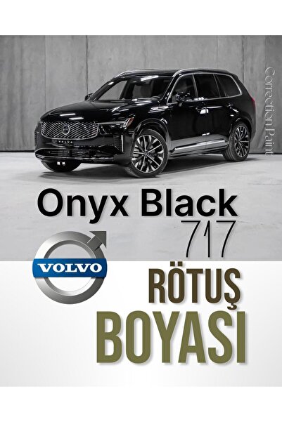 Flea Market Volvo 717 Onyx Black, Xc90, Xc60, Xc40, S90, S60, V90, V60, Ex90, C40, Ex30, Original Touch-Up Paint