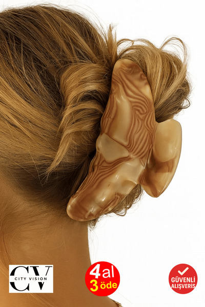 cityvision Korean Style Luxury Bone Yellow Color Clasp Buckle 9 cm - Stylish ...