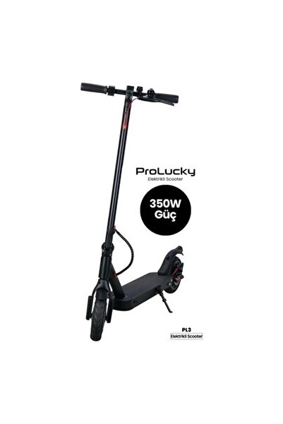 ProLucky 3. Jenerasyon Süspansiyonlu 350W Elektrikli Scooter
