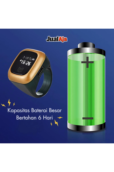 İslamiyat Smart Digital Ring for Prayer Beads with Bluetooth and Vibration Reminder