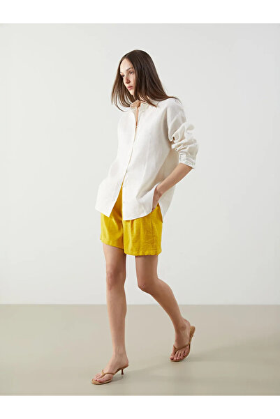 LC Waikiki Lcwaikiki classicsari standard fit women's shorts