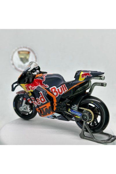 Maisto Diecast Ktm Red Bull Rc16 Motogp 1:18 Diecast Model Motorcycle – Boxed Metal Model
