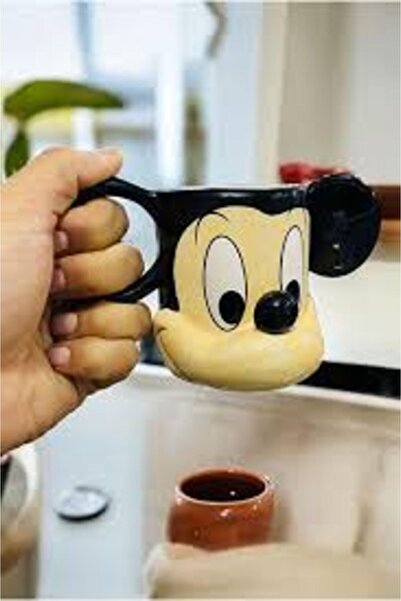 Bestech Mickey Mouse Tasarım Kupa Bardak 3D