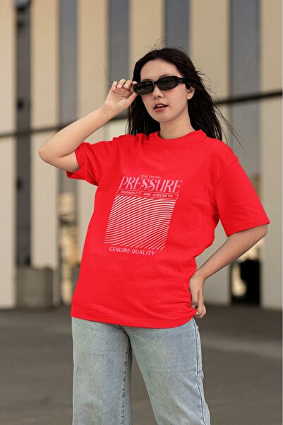 ArtYus TRIOCĂ CU MÂNĂ SCURTĂ CU Gât rotund, IMPRIMATĂ MIND CONTROL PRESSURE T...