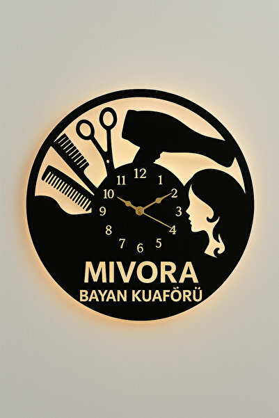 Duvar Saati kuafor