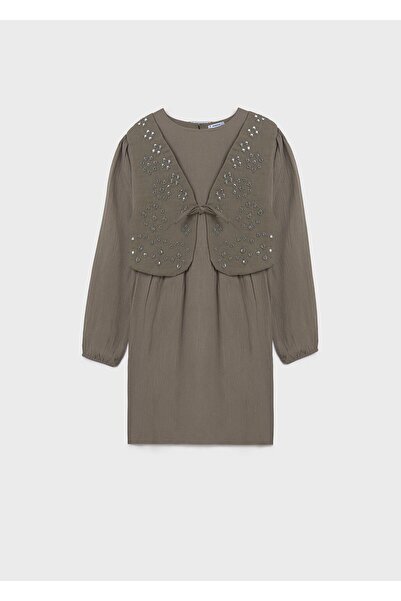 MAYORAL Kız Çocuk Elbise Yeşil