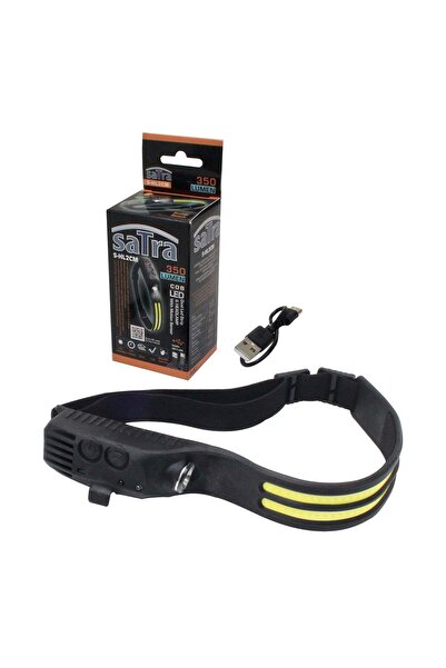 GLOBAL TOOLS LANTERNA LED COB 3-5W 350Lm FRONTALA DE CAP CU SENZOR DE MISCARE...