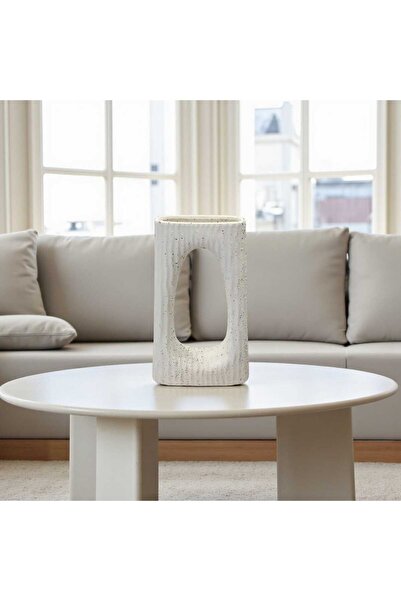 TBATIC فازة سيراميك عصرية بتصميم مجوف