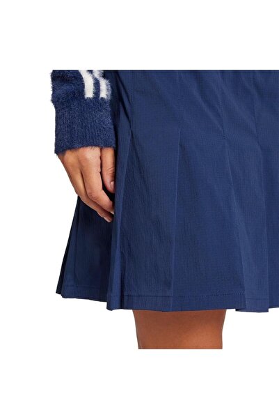 adidas Women's Blue Skirt Pleated Skirt Jw5141