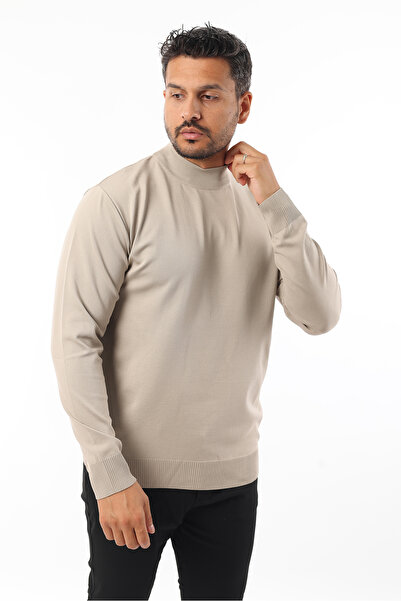 Rodrigo Men's Non-Pilling Standard Fit Half Turtleneck Knit Sweater