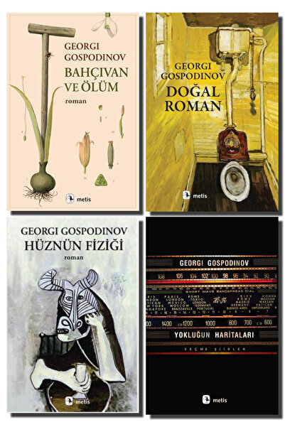 Metis Yayınları Bahçıvan ve Ölüm - Doğal Roman - Hüznün Fiziği - Yokluğun Har...