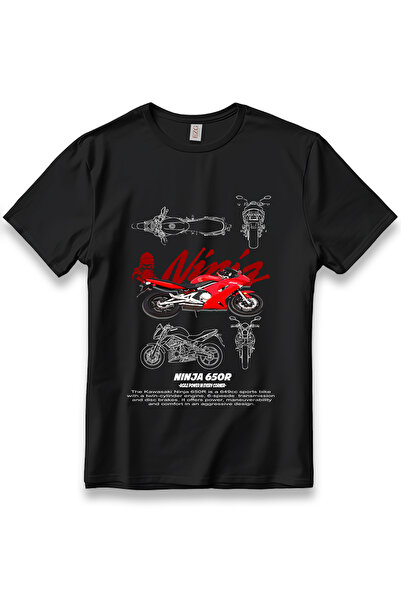 EZG Business Μοντέλο μπλουζάκι NINJA 650R για μοτοσικλετιστές Unisex 100% βαμ...