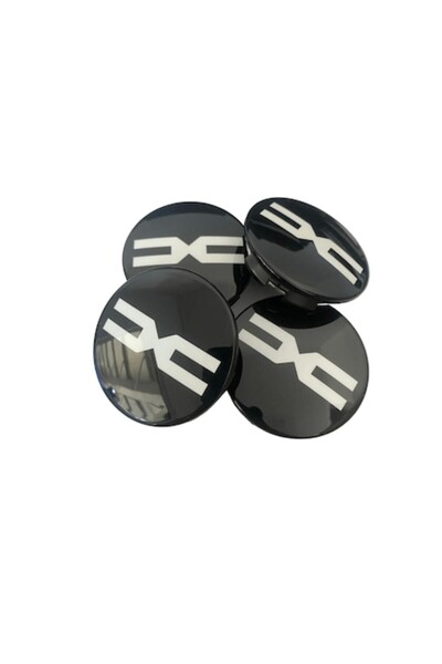 LinePartsBim Set 4 Embleme Jante Aliaj Logo Nou Dacia Renault 56mm Exterior /...