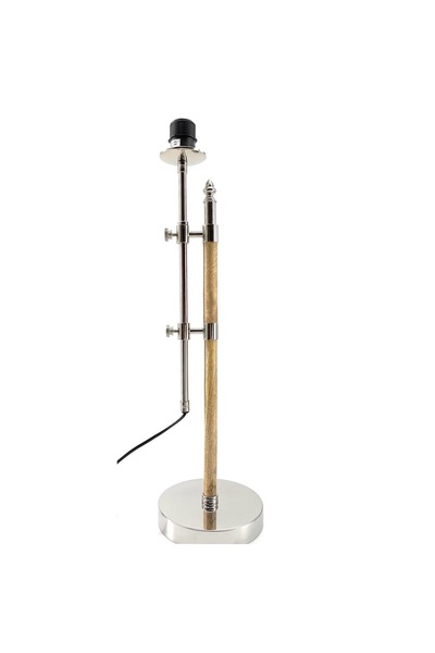 Souq DESIGNS مصباح طاولة خشبي لغرفة النوم، ودراسة القراءة لغرفة المعيشة بجانب...