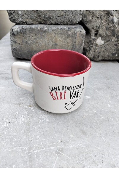 Home Coffee Cup with the Inscription, "There Is Someone Who Brews for You."