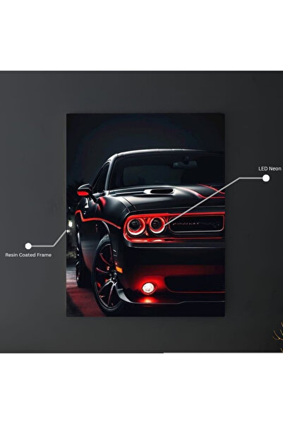 Neon Poster LED Işıklı – Dekoratif Duvar Posteri | Hediye ve Ev Dekoru İçin Harika Seçim