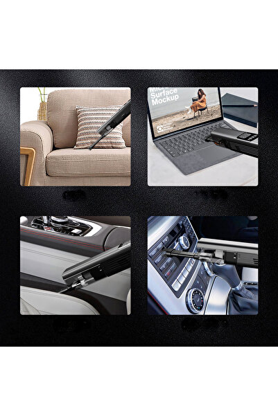 HYDER Car compressor + Car vacuum cleaner, Power 60W, 5000Pa, Autonomy 20 min, 10.3 bar, 4400mAh, Accessories