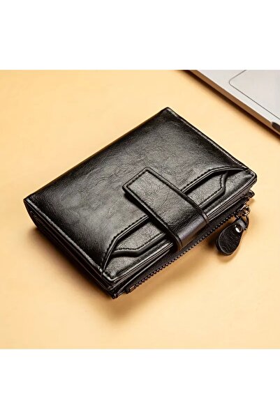 GlassySKY Faux Leather Men's Wallet Id & Credit Card Holder Gift