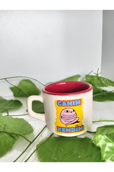 Home Coffee Cup with the Inscription, "My Dear Self."