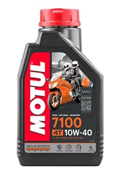 Motul Ulei de motor sintetic 4T 7100 10W40 MA2, Ester, 1 litru, cod 104091