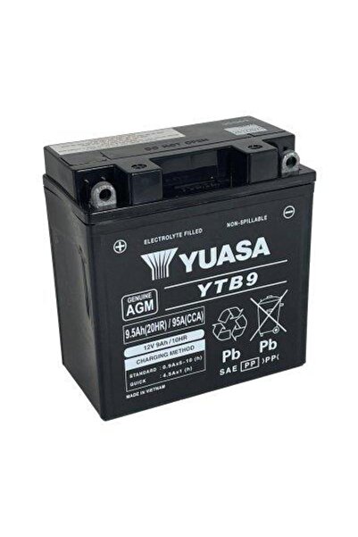 Yuasa Acumulator Moto 12V 9Ah 95A (YTB9 WC)