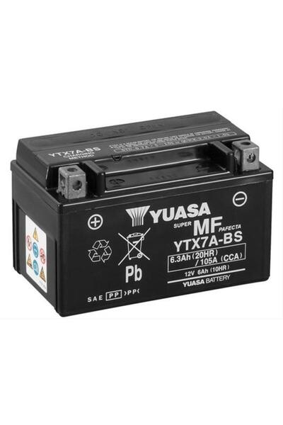 Yuasa Acumulator Moto YTX7A-BS 12V 6Ah 105A (CP)