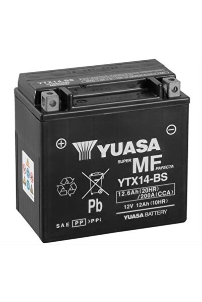 Yuasa Acumulator Moto YTX14-BS 12V 12Ah 200A (CP)