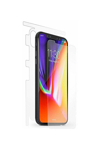 Generic واقي شاشة كينج ستور كامل الجسم الأمامي والخلفي 2 في 1 لهاتف Apple iPhone X