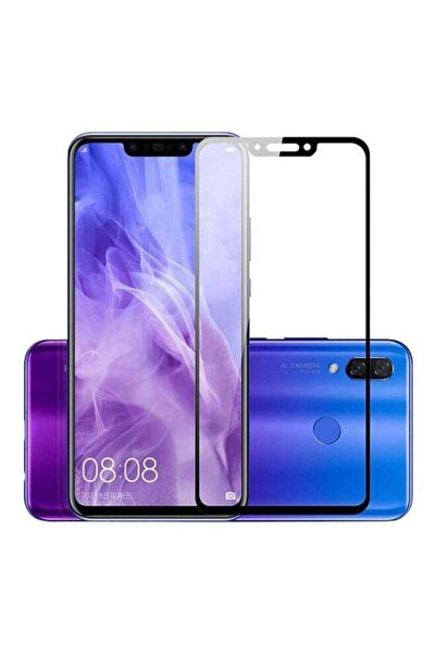 Muzz واقي شاشة زجاجي مقوى 5D لهاتف هواوي ميت 20 لايت