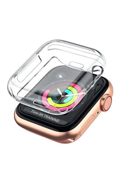 Margoun غطاء حماية شفاف لساعة أبل سيريز 6/5/4/3/2/1 مقاس 42 مم